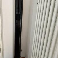 Piantana Artemide Megatron laccata nero anni 80