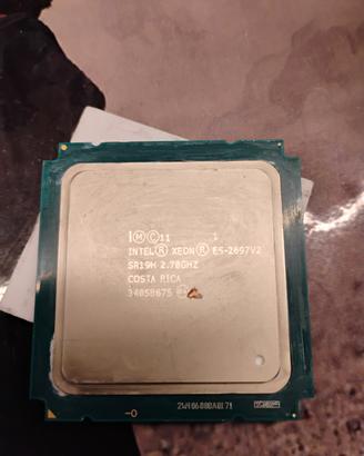 CPU Intel Xeon E5-2697 V2 12 cores Mac Pro 6.1 