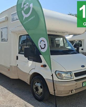 CAMPER RIMOR FORD MANSARDATO 7 POSTI GARAGE DOPPIA