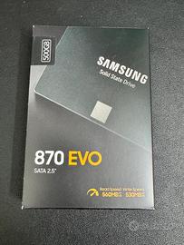 Samsung 870 evo 500Gb, ssd sata 2.5”
