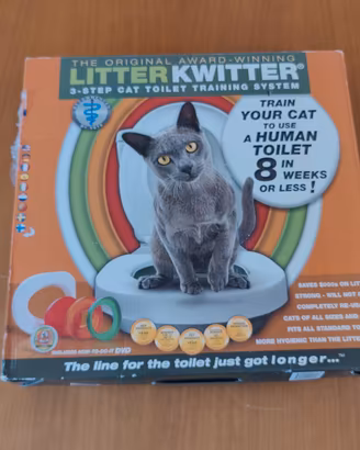 Little kwitter adattatore wc gatti