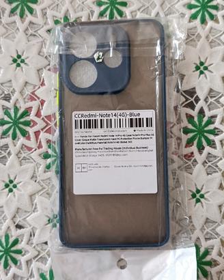 CUSTODIA REDMI NOTE 14 4G DI COLORE BLU. 