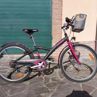 bici bambina B'TWIN Poply 500 24"