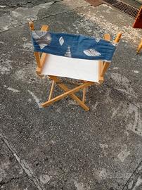 4 sedie regista da balcone/terrazzo