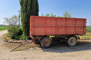 Rimorchio ribaltabile Bossini