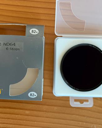 Filtro HUC IR ND64 Pro Nano 6 stops NISI 82mm