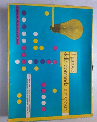 Gioco da tavolo vintage educativo ed elettrico