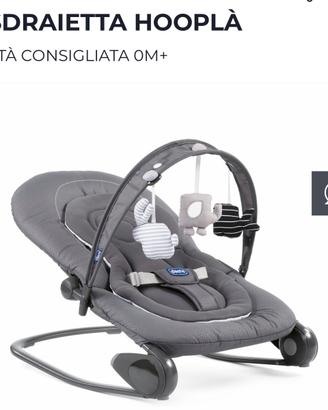 Sdraietta chicco neonato