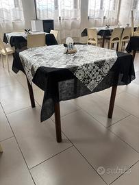 Tavoli in legno per ristorazione