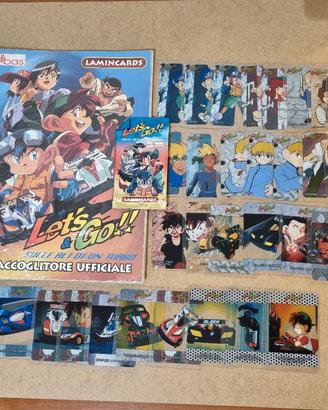 Album Lamincards Let's Go + 35 carte e bustina