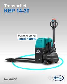 Transpallet elettrico baoli KBP15