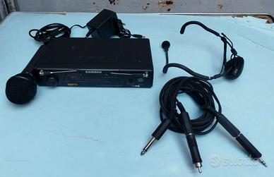 Samson Receiver CR77 + Cavi + Auricolare + Microfo