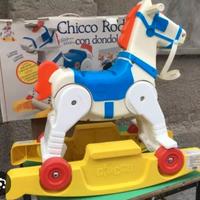Cavallo a dondolo chicco rodeo