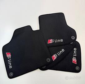 Tappetini auto Audi A3 2003-2013 Sline in velluto