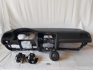 VOLKSWAGEN GOLF 7 KIT AIRBAG CRUSCOTTO CINTURE