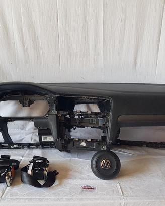 VOLKSWAGEN GOLF 7 KIT AIRBAG CRUSCOTTO CINTURE