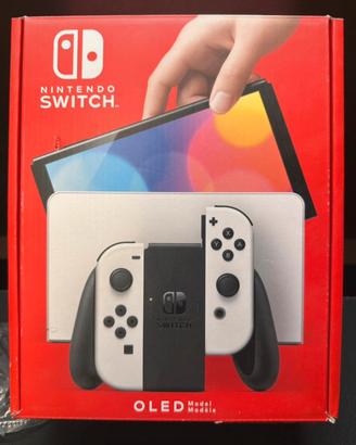Nintendo switch oled con custodia