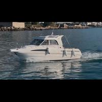 Rio 800 cabin fish 2x 150cv diesel linea d'asse