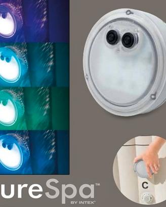Luce led piscina idromassaggio intex