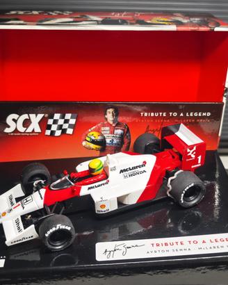 Ayrton Senna McLaren MP4/6 SCX slotvar 1/32