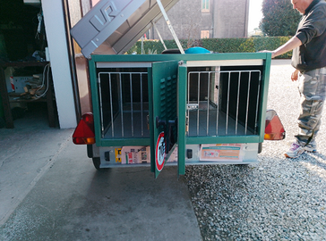 Carrello trasporto cani