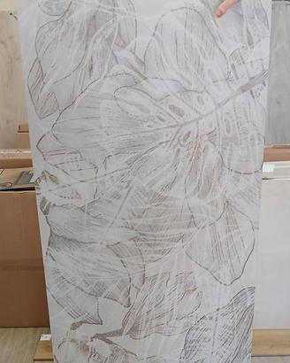 Piastrelle fiori per rivestimento bagno 120x60