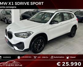 Bmw X1 2.0 190 cv sDrive20d Sport FINANZIABILE