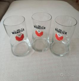 Bicchieri Birra Von Wunster 1879 3 pezzi 