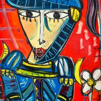 Ritratti, pupi siciliani dipinti sulla sicilia