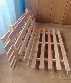 Futon in legno