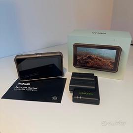 Atomos Ninja 5.2 HDR + 2 Batterie Neewer Caricator