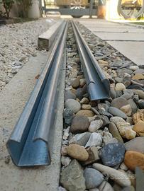 Guida monorotaia 3 metri 2 pezzi