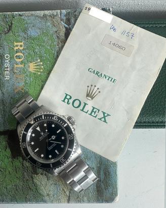 ROLEX SUBMARINER NO DATE 14060/FULL-SET/TOP