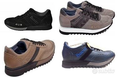 Cesare Paciotti 4US scarpe sneakers color camoscio