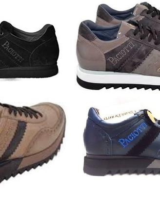 Cesare Paciotti 4US scarpe sneakers color camoscio