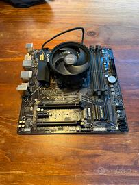 Blocco AM4: AMD ryzen 3 PRO 4350G + Gigabyte B550M