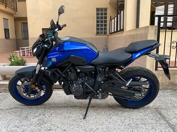 Yamaha MT-07 Icon Blue 2022 – Come nuova
