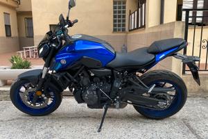 Yamaha MT-07 Icon Blue 2022 – Come nuova