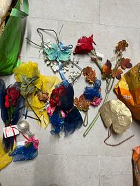 Fiori devorativi finti