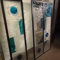 12 piastrelle della Murrina montate in telaio