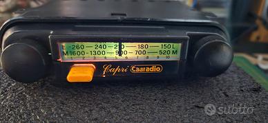 Autoradio Vintage Anni 70 Caaradio Capri Bluetooth
