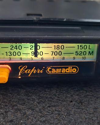 Autoradio Vintage Anni 70 Caaradio Capri Bluetooth