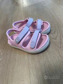 Sandali Crocs bimba rosa, taglia 23-24