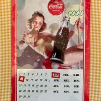 Calendario perpetuo Coca Cola