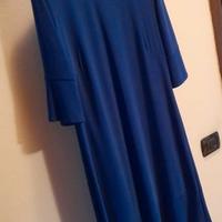 Vestito estivo elegante blu donna