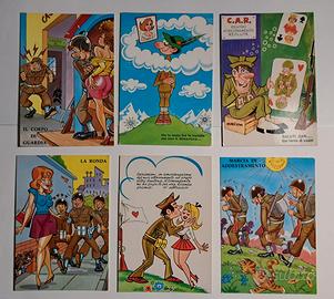 Cartoline Militari Anni '90 - Ricordi della Naja