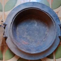 Antico Braciere in Rame per Collezionisti 