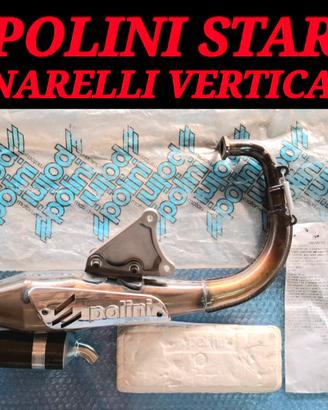 POLINI STAR marmitta Minarelli VERTICALE RARITÀ 