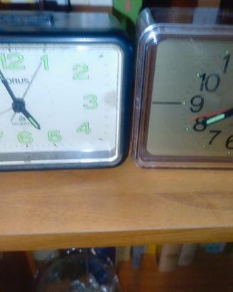 Sveglie Lorus e Rhithm vintage 