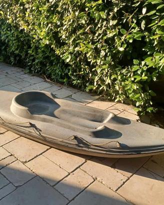 canoa kayak vetroresina monoposto 